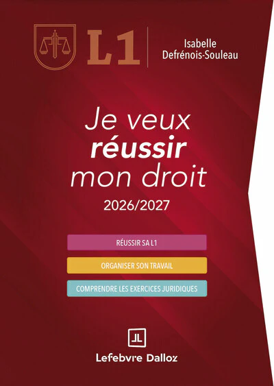 Je veux réussir mon droit 2026/2027 15ed