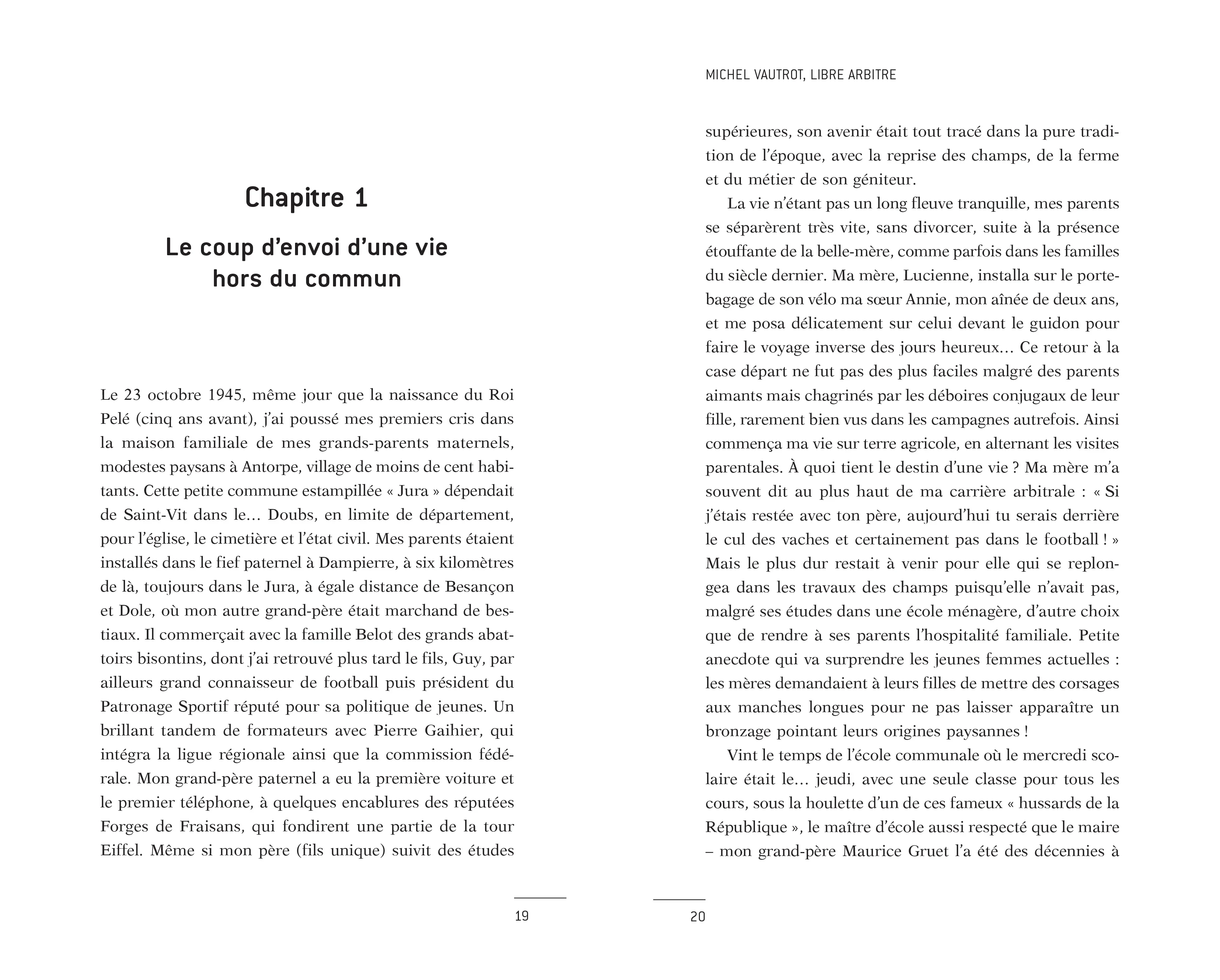 Libre arbitre - Le roman d'une vie hors du commun - Amour du foot, Var et coups tordus, 50 ans au coeur de l'arbitrage - Image 8