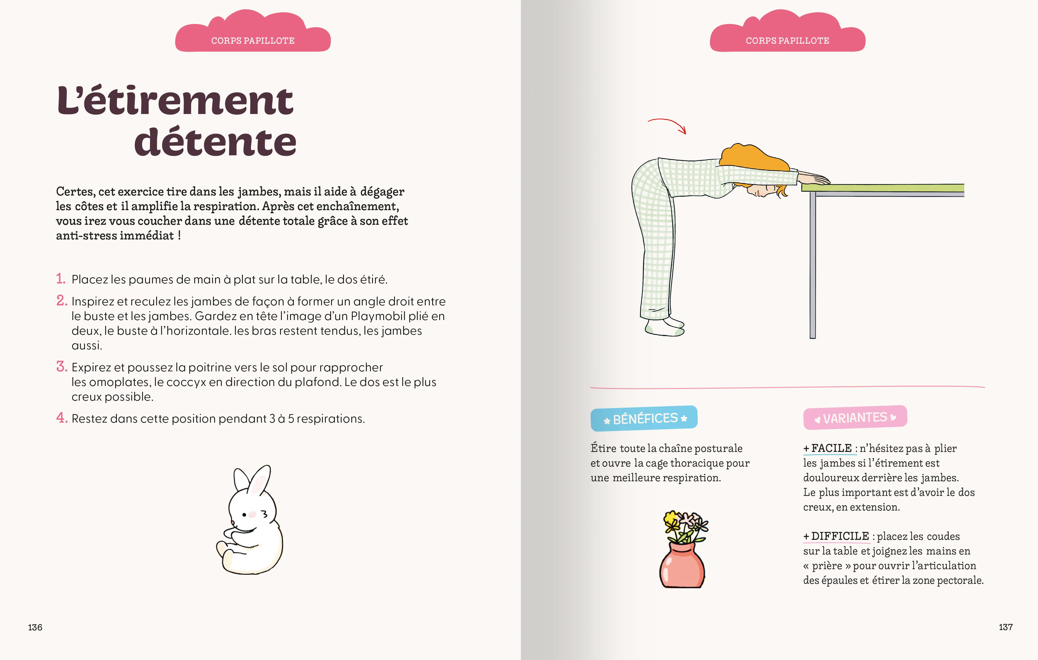 Cosy Fit Stretching et au lit - Respirez, étirez, dormez bien (et recommencez demain) - 50 exercices pour s'assouplir sans sortir de chez soi - Image 15