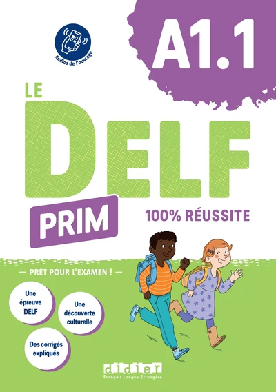 Le DELF Prim A1.1 100% réussite - Livre + didierfle.app - Image 2