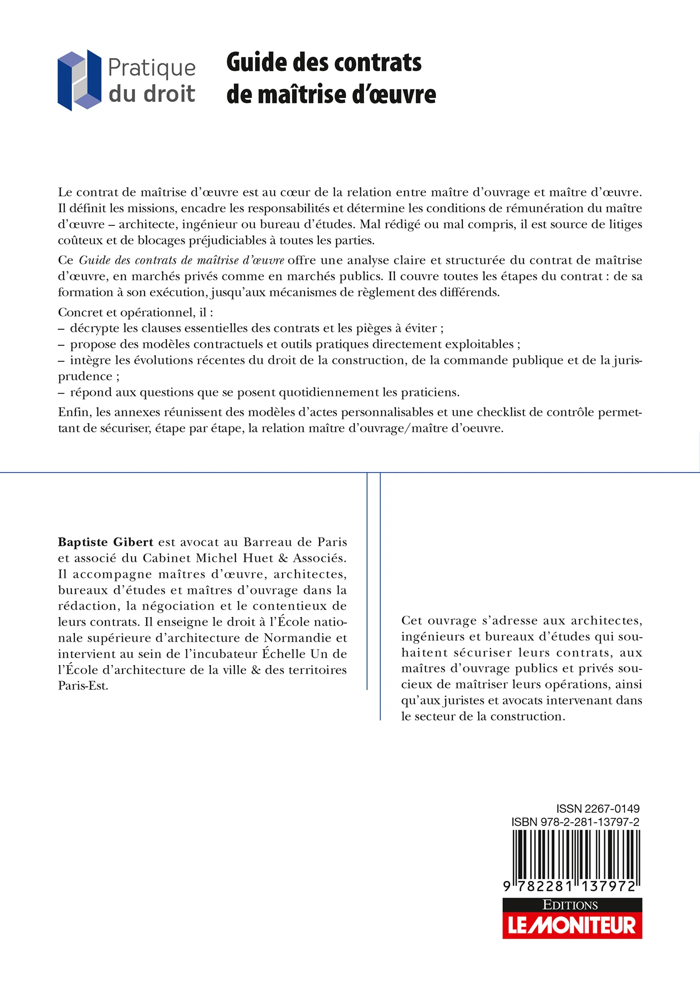 Guide des contrats de maîtrise d'oeuvre - Image 2