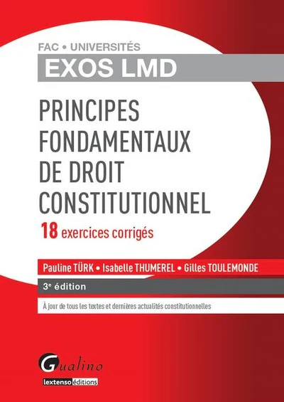 Exos LMD - Principes fondamentaux de droit constitutionnel, 3ème Ed - Image 2