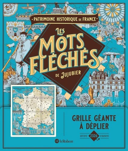 Patrimoine historique de France - Les mots fléchés de Jujubier - Grille géante - Image 3