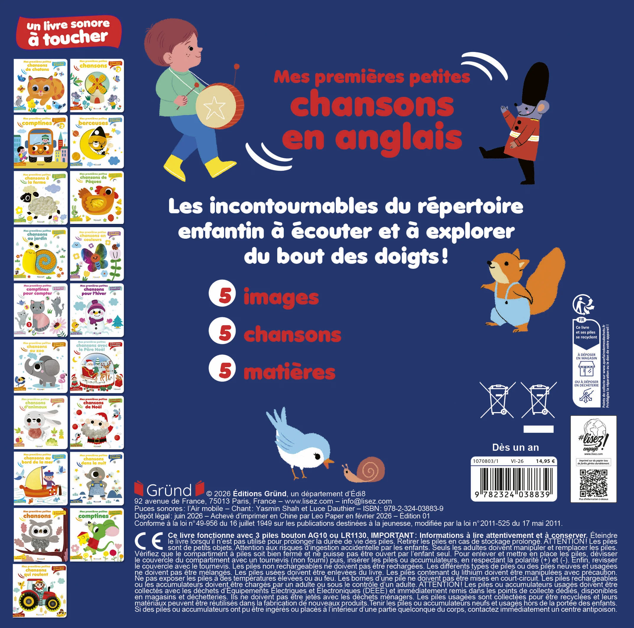 Mes premières petites chansons en anglais - Image 5