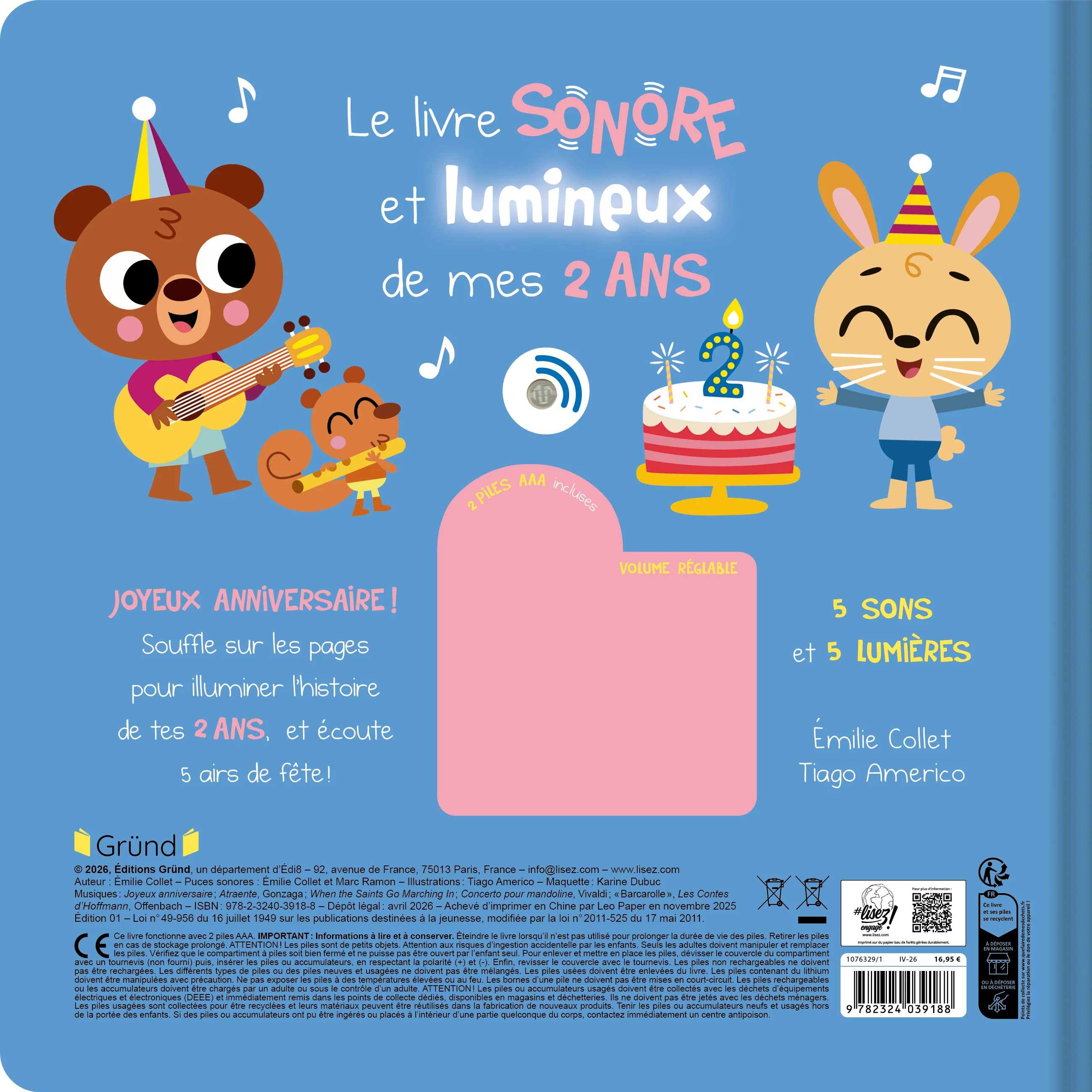 Le livre sonore et lumineux de mes 2 ans - Image 10
