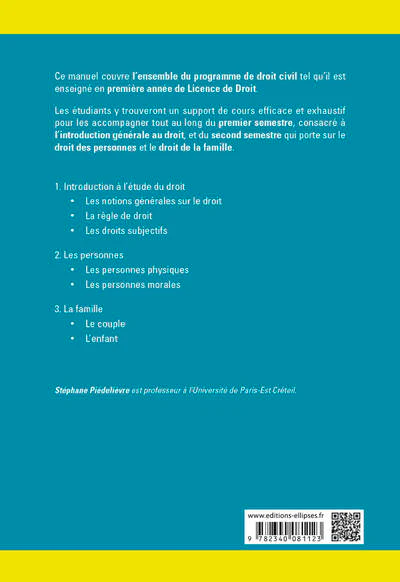 Droit civil. Tout le programme de la Licence 1 - Image 4