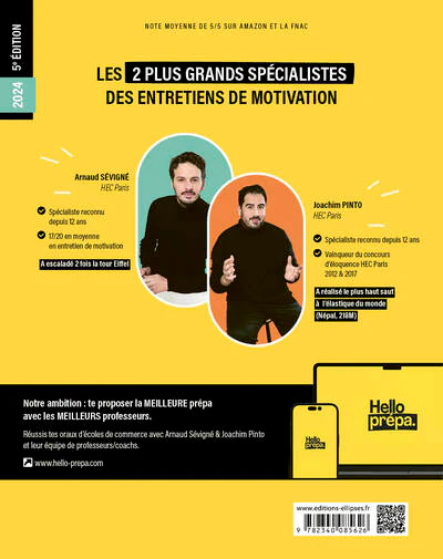 Le Manuel des entretiens de motivation « AST / Admissions Parallèles » - Concours aux écoles de commerce - Image 6