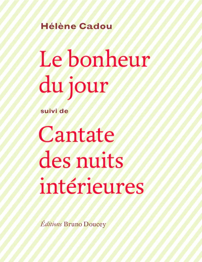 LE BONHEUR DU JOUR - suivi de CANTATE DES NUITS... - Image 2