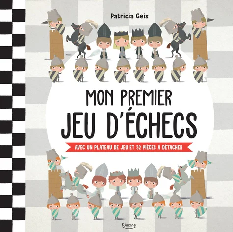 Mon premier jeu d'échecs : Avec un plateau de jeu et 32 pièces à détacher - Image 4