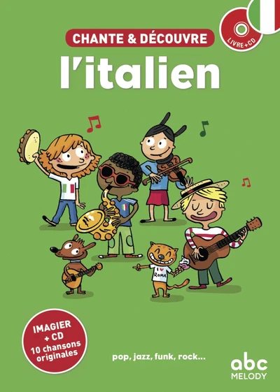 Chante et découvre l'Italien - Livre + CD