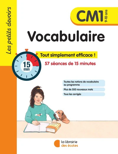 Les petits devoirs - Vocabulaire CM1 - Image 2