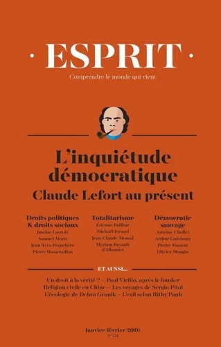 Esprit - Inquiétudes démocratiques. Claude Lefort: Janvier-février 2019 - Image 2
