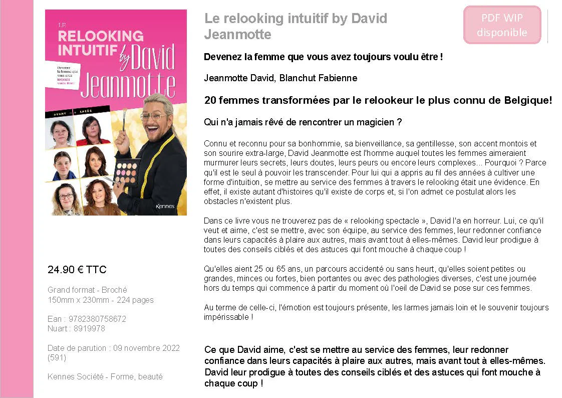 Le relooking intuitif by David Jeanmotte: Devenez la femme que vous avez toujours voulu être ! - Image 3