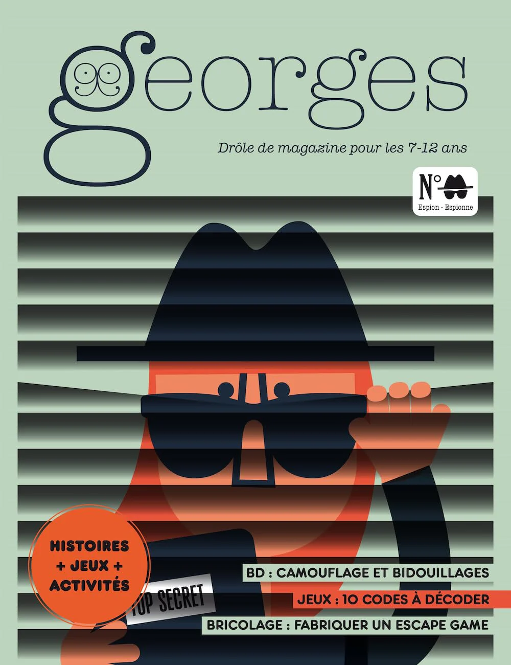 Magazine Georges n°73 Top Secret