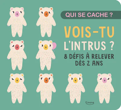 Vois-tu l'intrus ? - 8 défis à relever dès 2 ans - Image 2