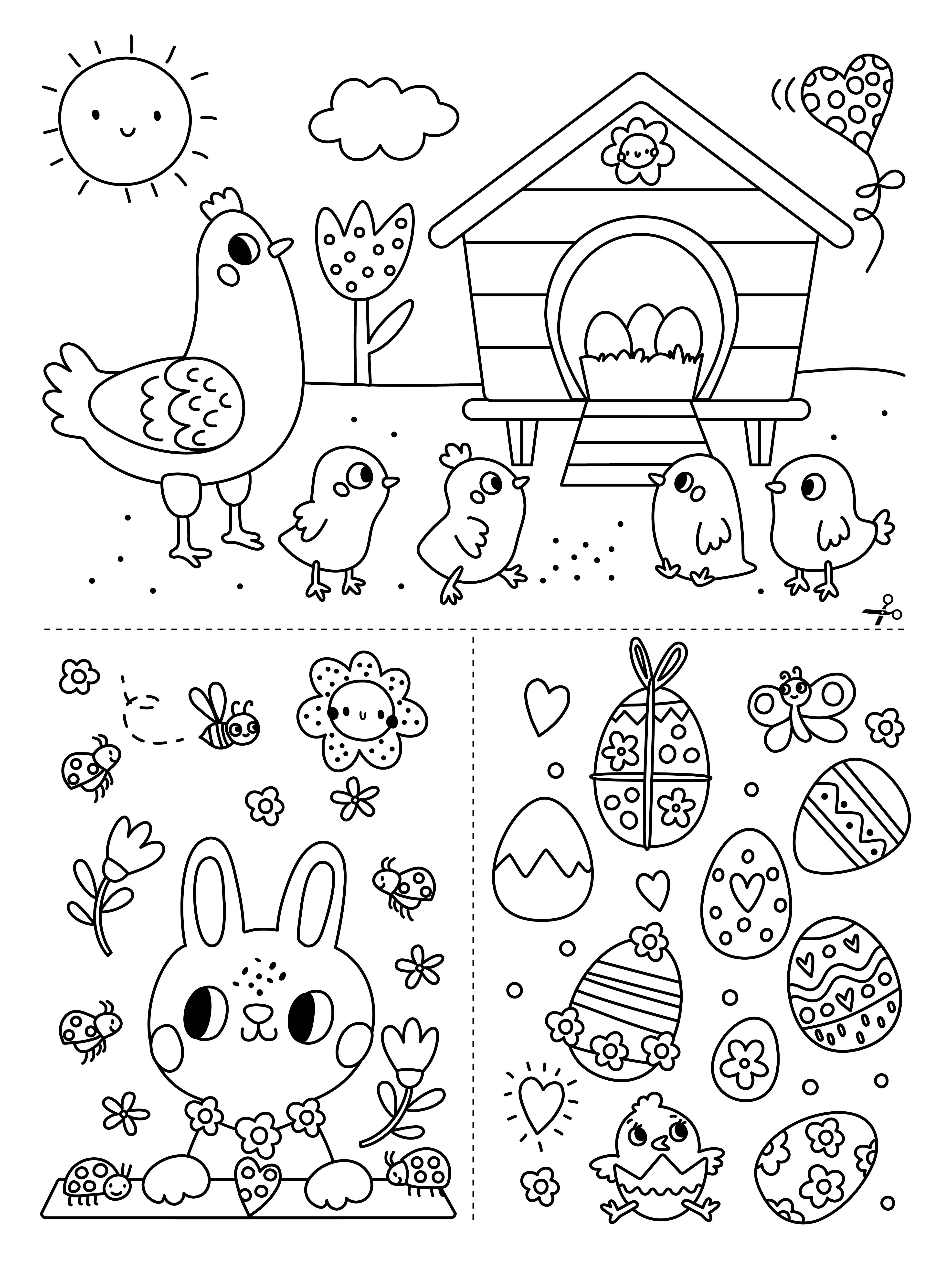 MON COFFRET DE FEUTRES CRAIE - DESSINER SUR LES VITRES PÂQUES - Image 9