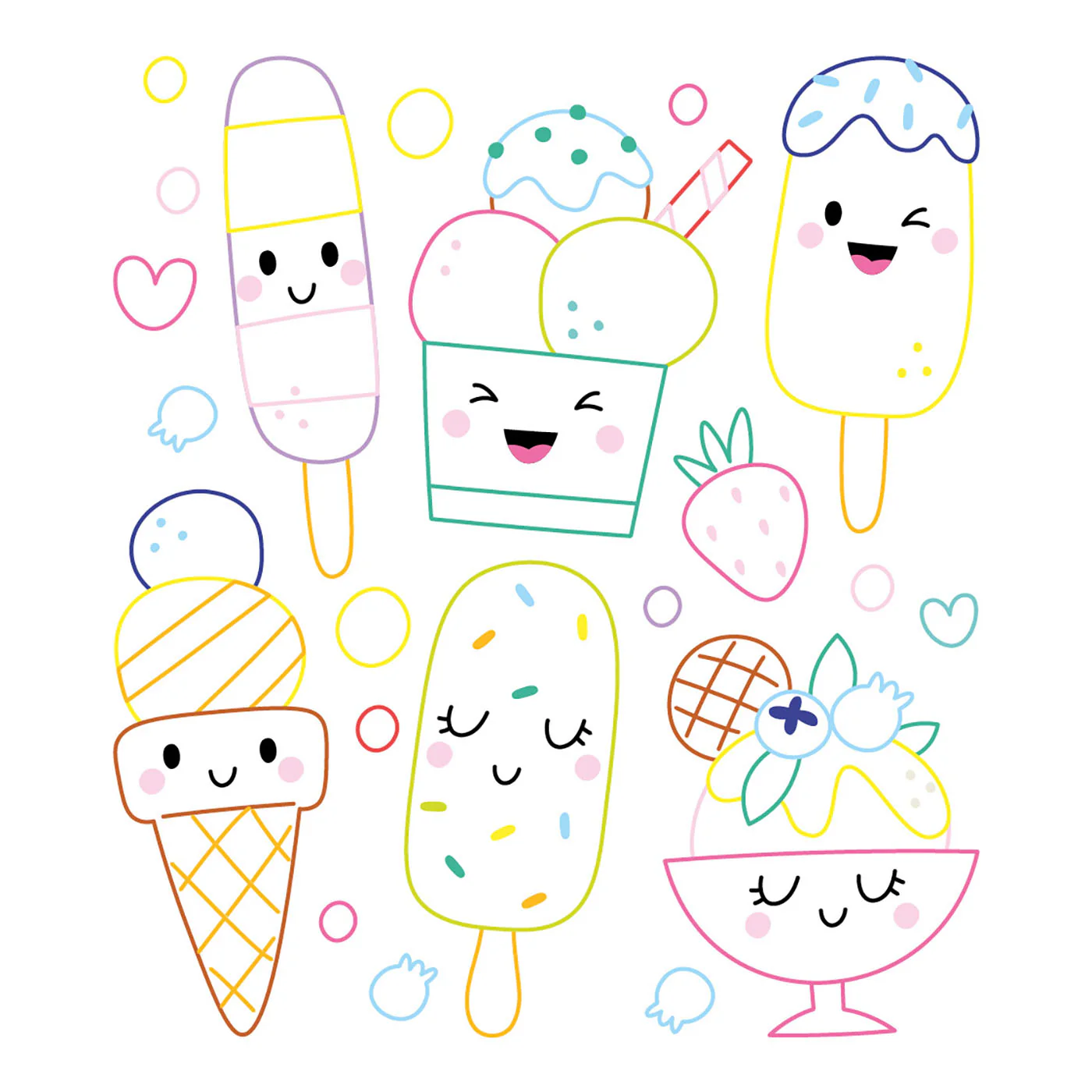 Mes jolis colos - vacances et gourmandises kawaii - Image 3