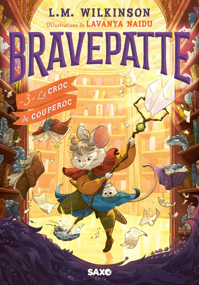 Bravepatte (broché) - Tome 03 Le Croc de Couperoc - Image 3