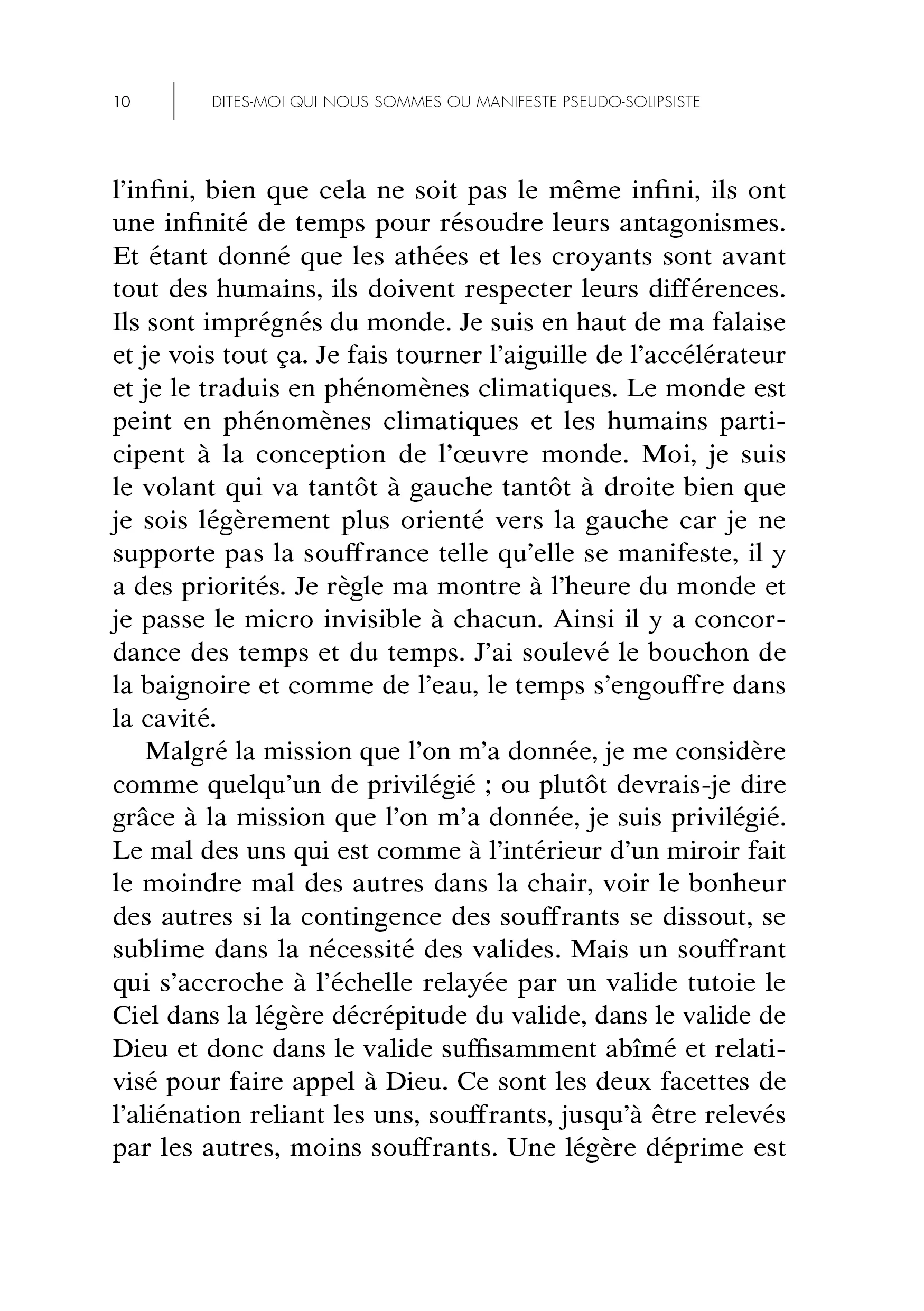 Dites-moi qui nous sommes ou Manifeste pseudo-solipsiste - Image 21