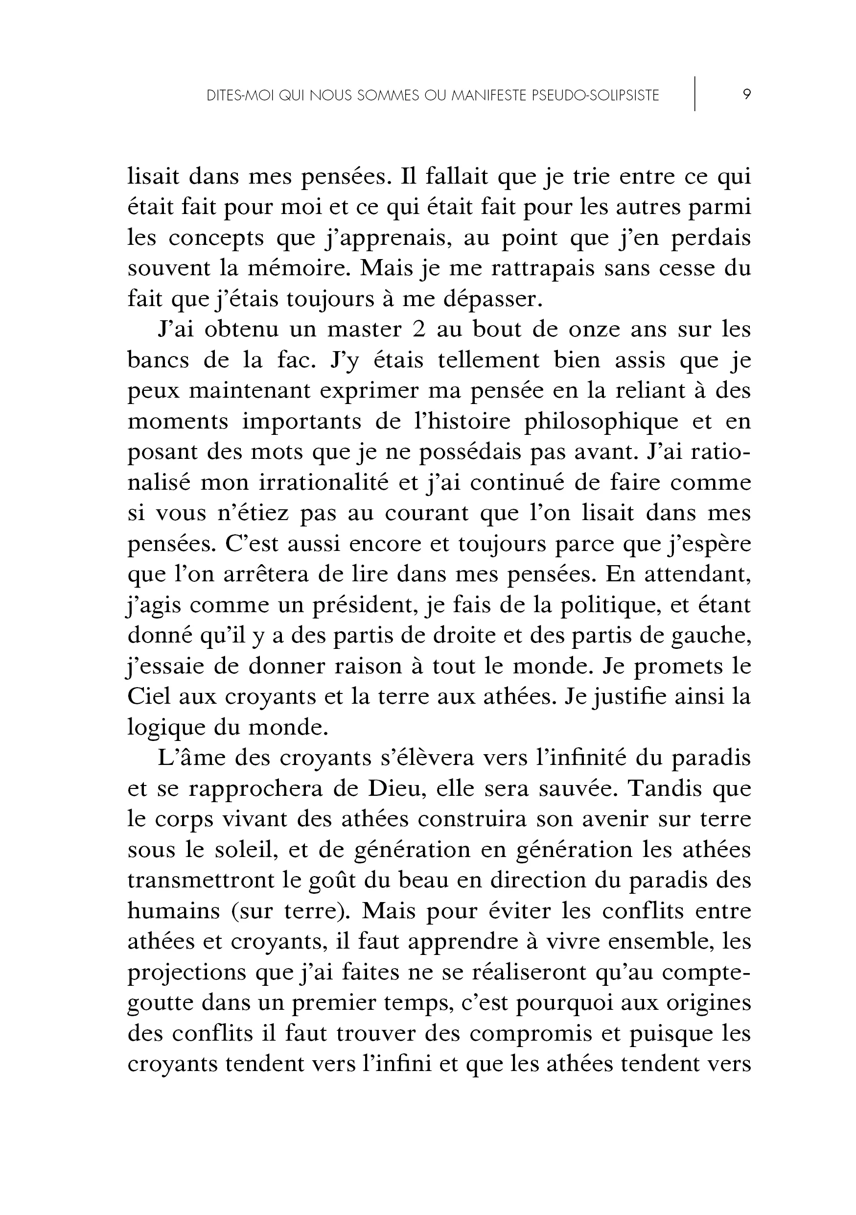 Dites-moi qui nous sommes ou Manifeste pseudo-solipsiste - Image 35