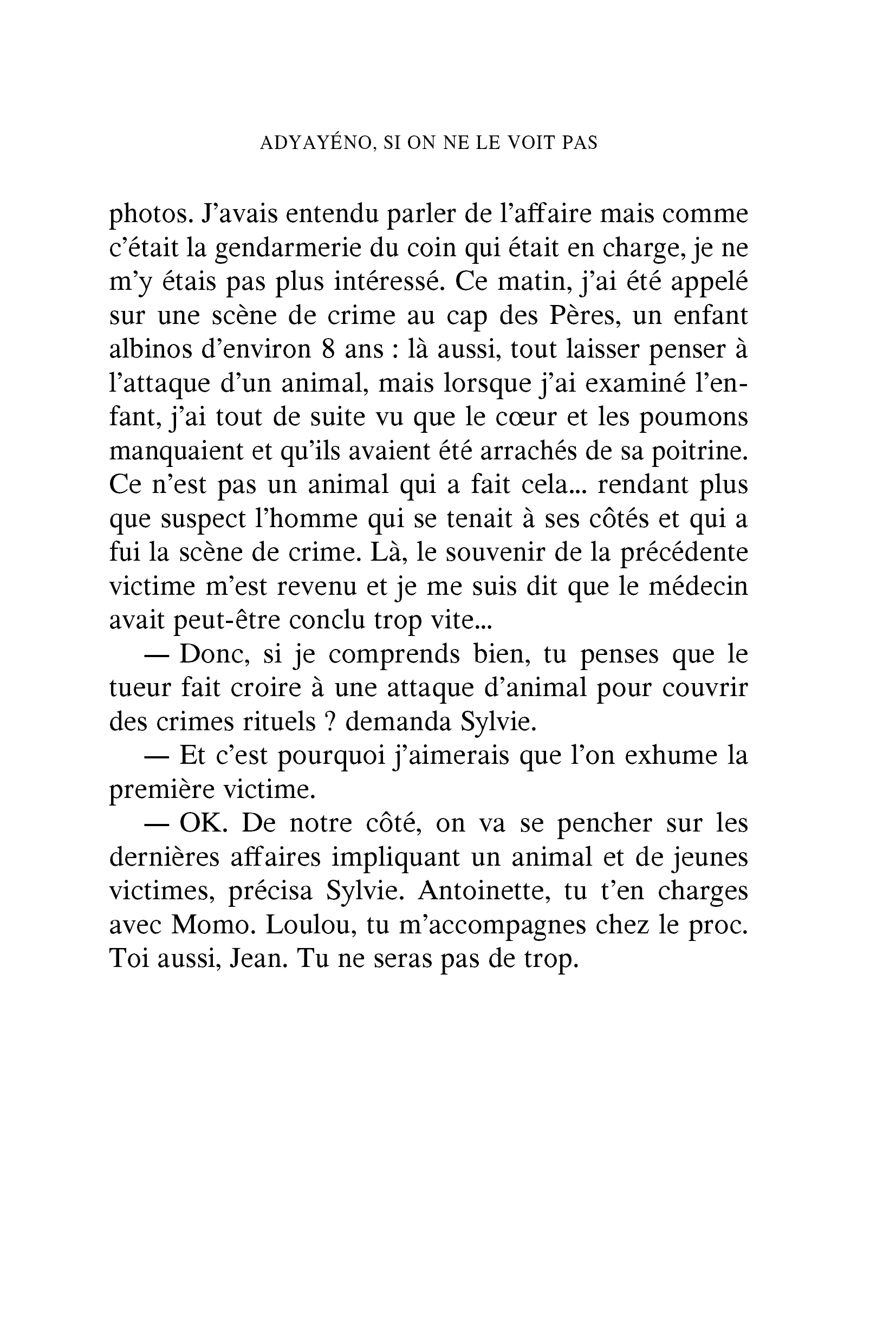 Adyayéno, si on ne le voit pas - Image 8