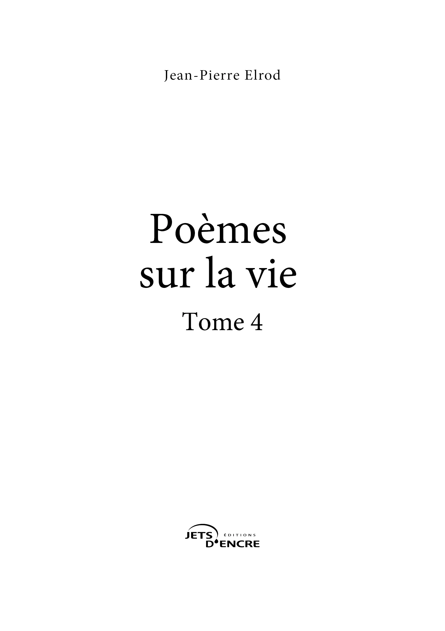 Poèmes sur la vie (Tome 4) - Image 2