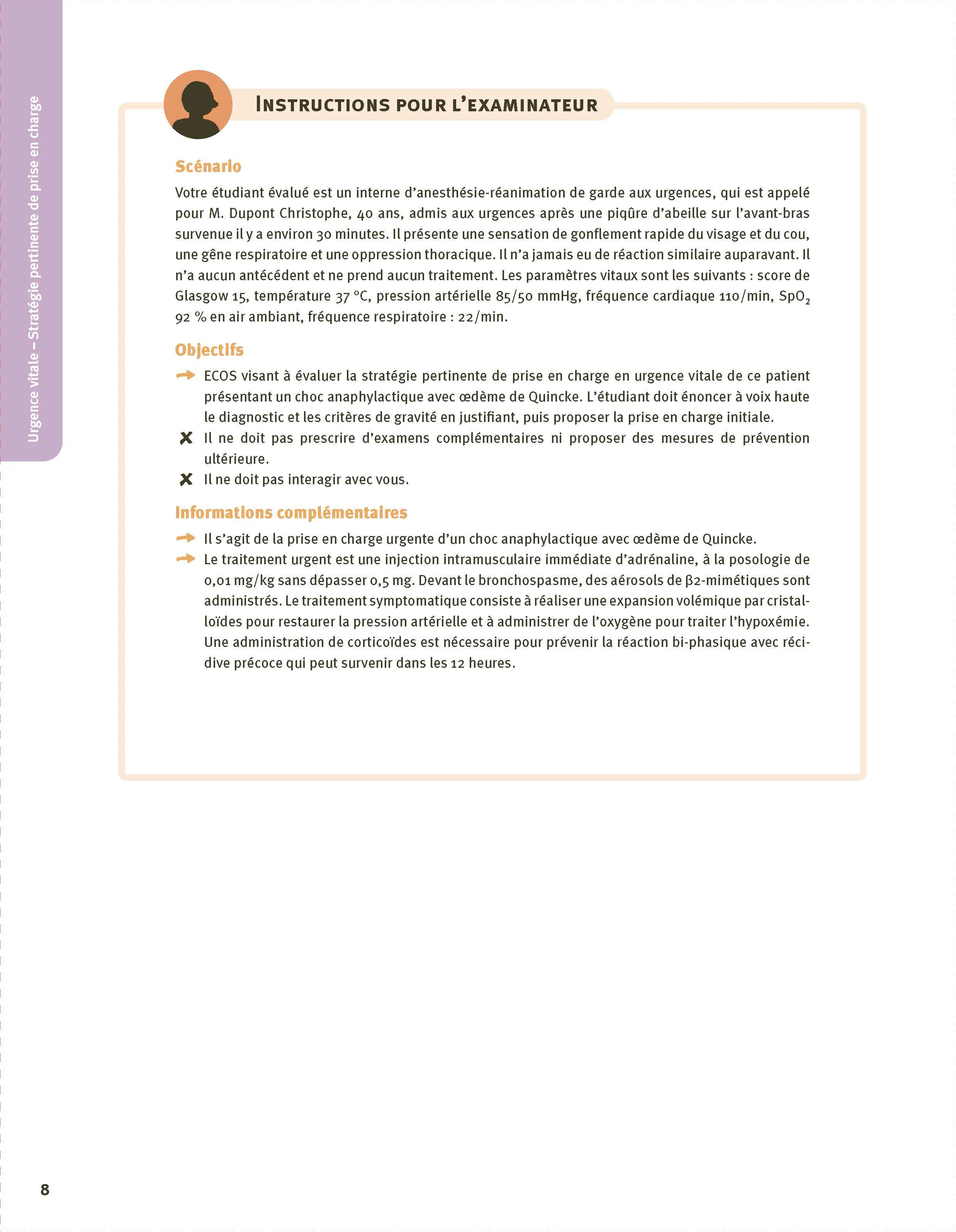 Préparer les ECOS Médecine de l'aigu - Image 8
