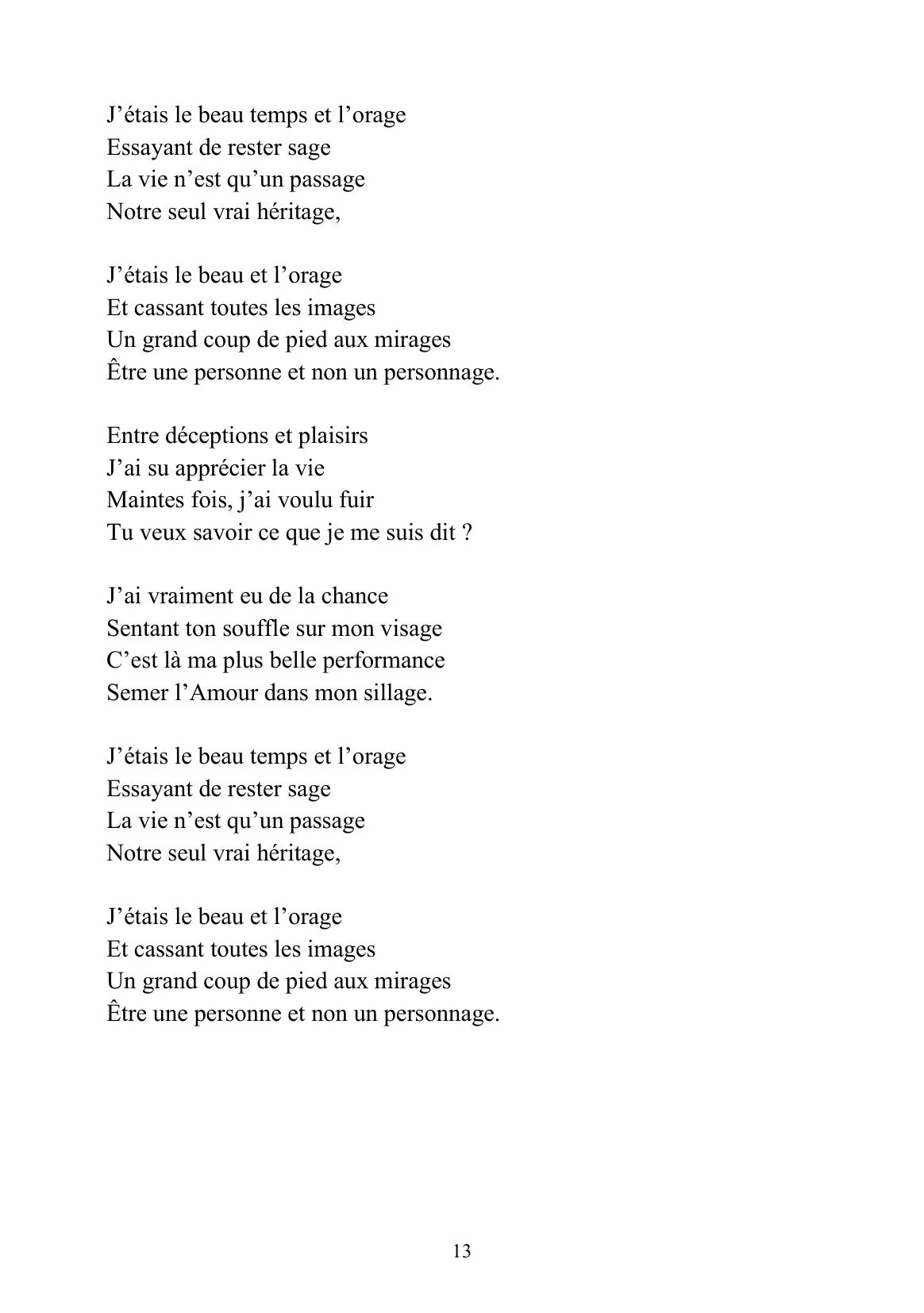 Méditations - Poésie et réflexions courtes - Image 10