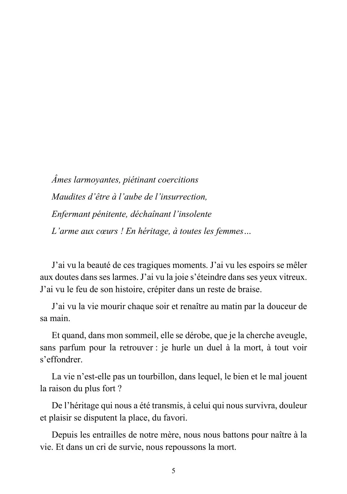 Je ne pleure pas, je suis une femme - Image 2