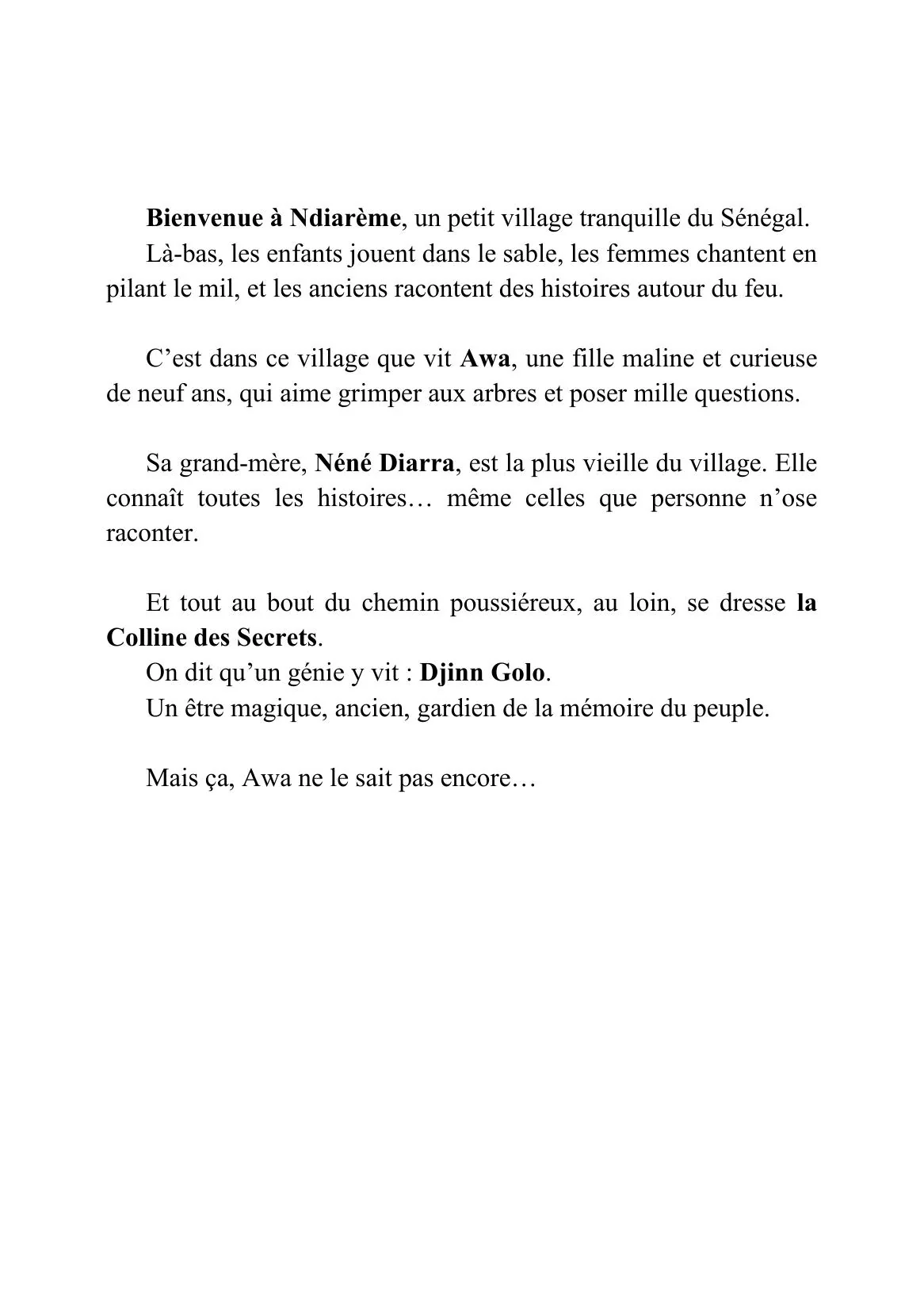 Djinn Golo et la Colline des Secrets - Tome I : Les Gardiens de la Mémoire - Image 6