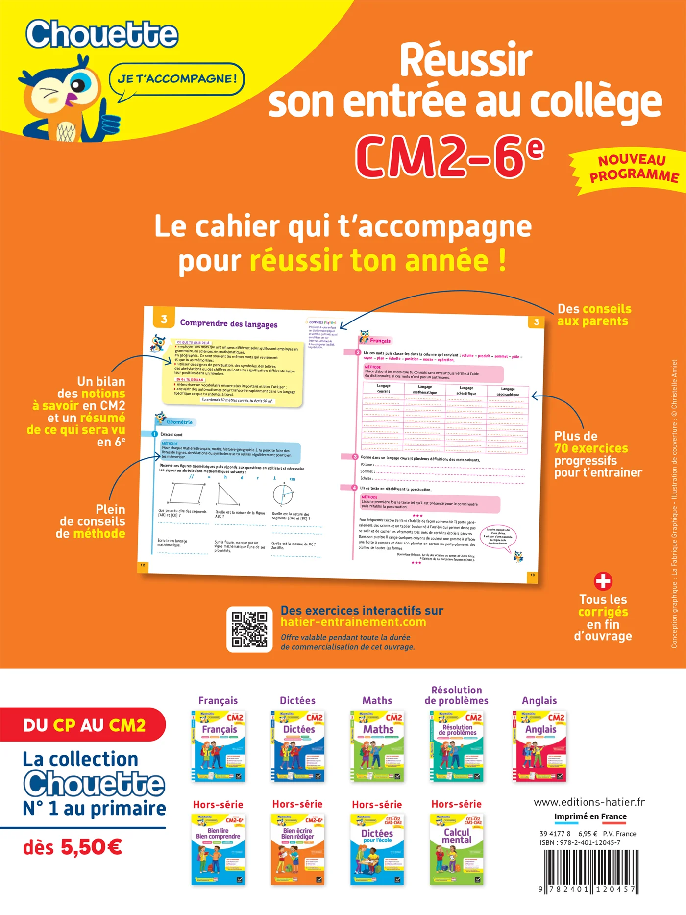 Chouette - Réussir son entrée au collège CM2/6e - Image 9