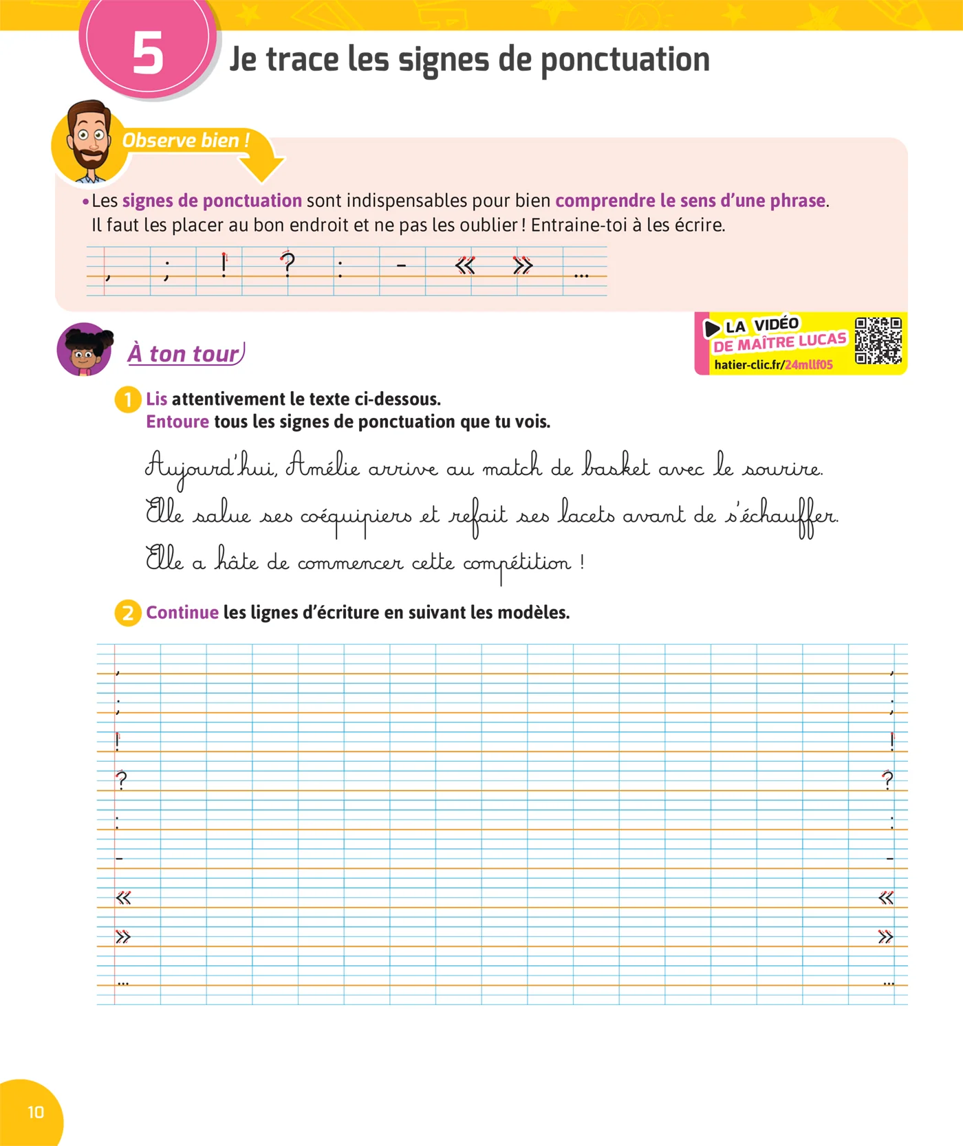 Cahier d'écriture Maître Lucas - CE2-CM1-CM2 - Image 32