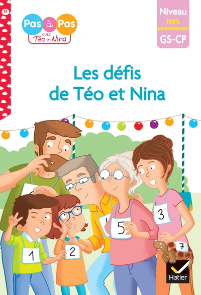 Téo et Nina - premières lectures 100% déchiffrable - Les défis de Téo et Nina - Image 3