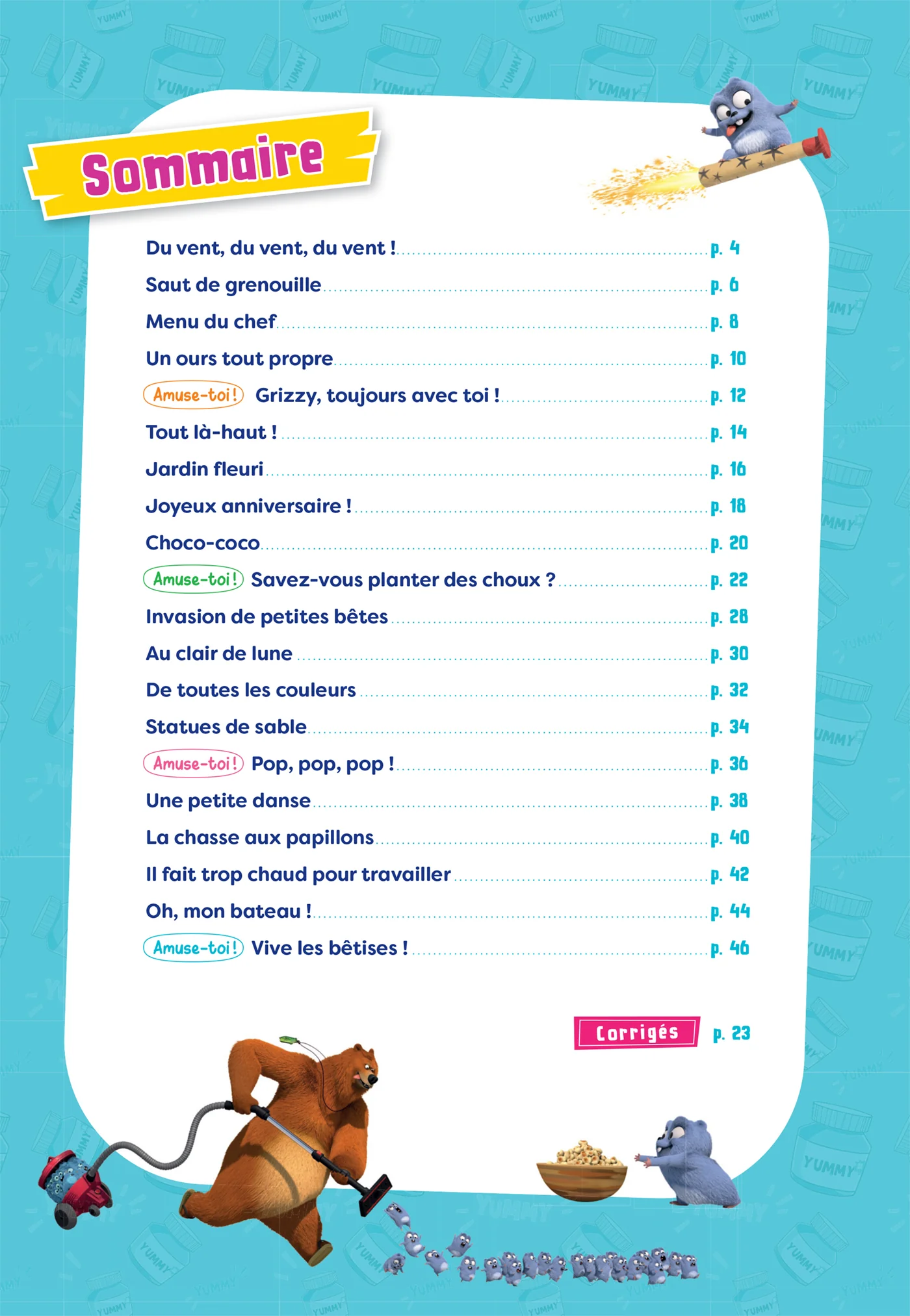 Cahier de vacances Grizzy et les lemmings - CE2 vers le CM1 - Image 14