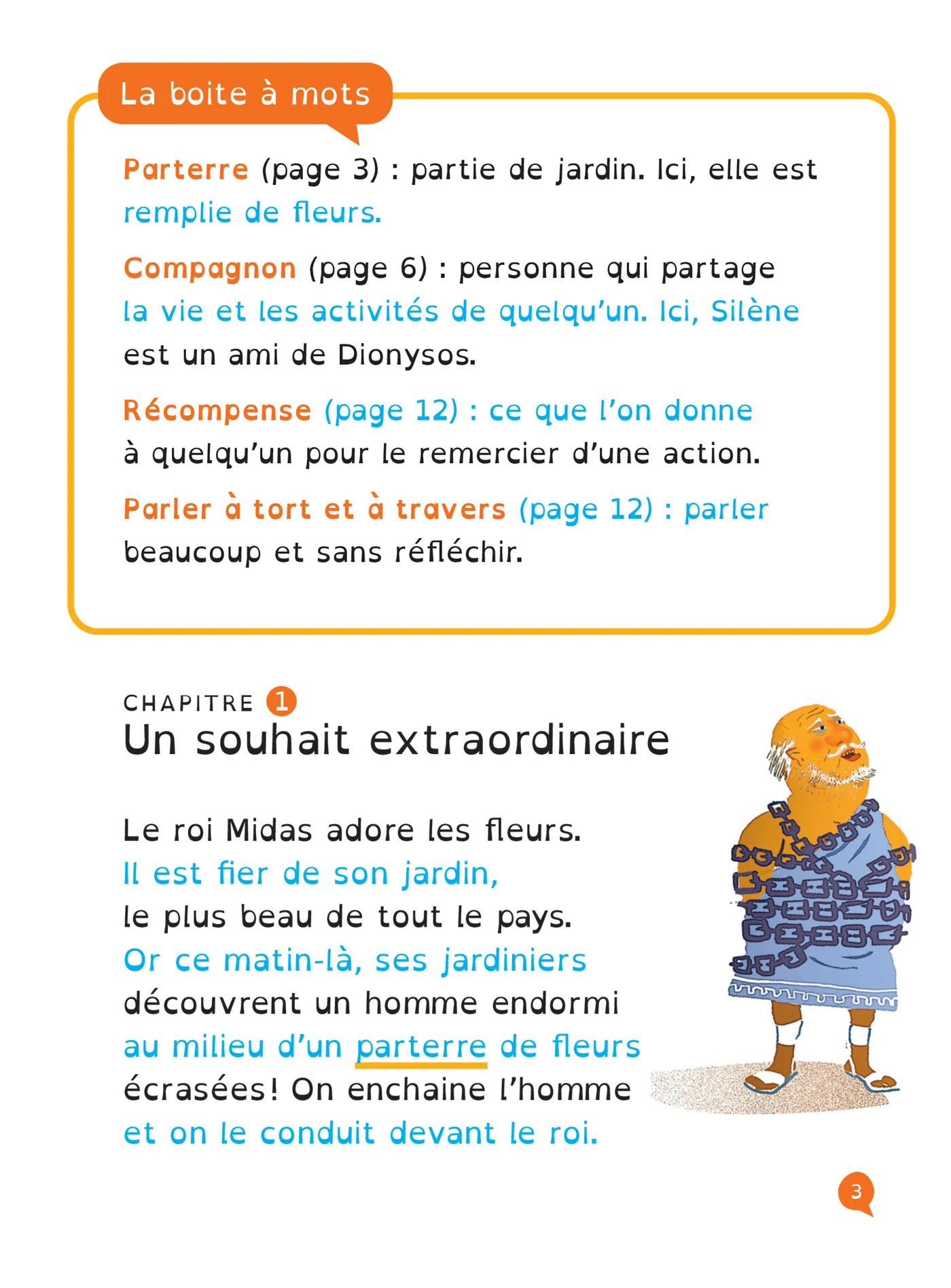 L'or du roi Midas - Lecture adaptée - CM1-CM2 - Image 12