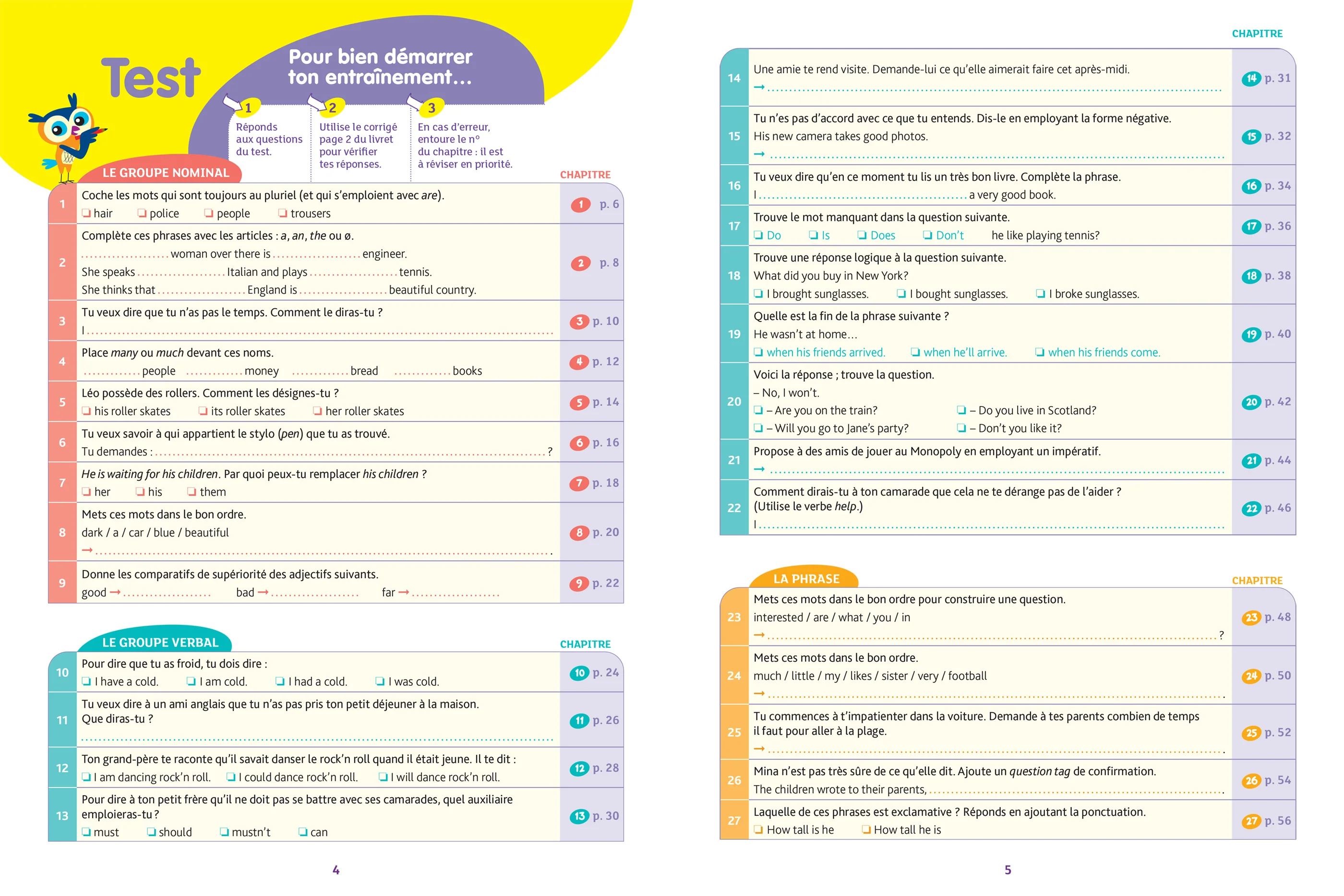 Chouette - Anglais 5e - LV1 (A1+, A2) - Nouveau programme - Image 10