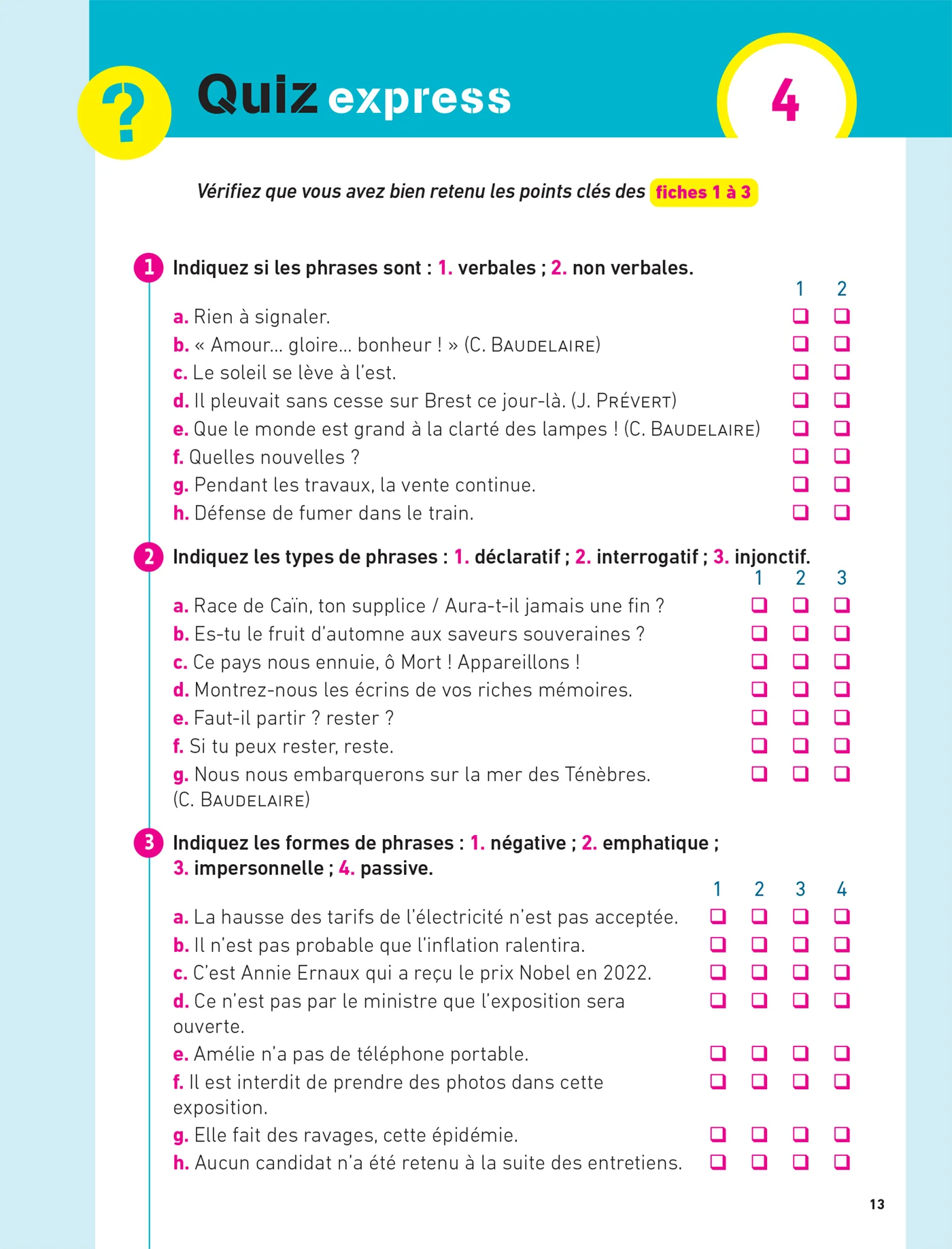 Hatier CRPE - Fiches de Français - Epreuve écrite d'admissibilité - 2027 - L3 et M2 - Image 12
