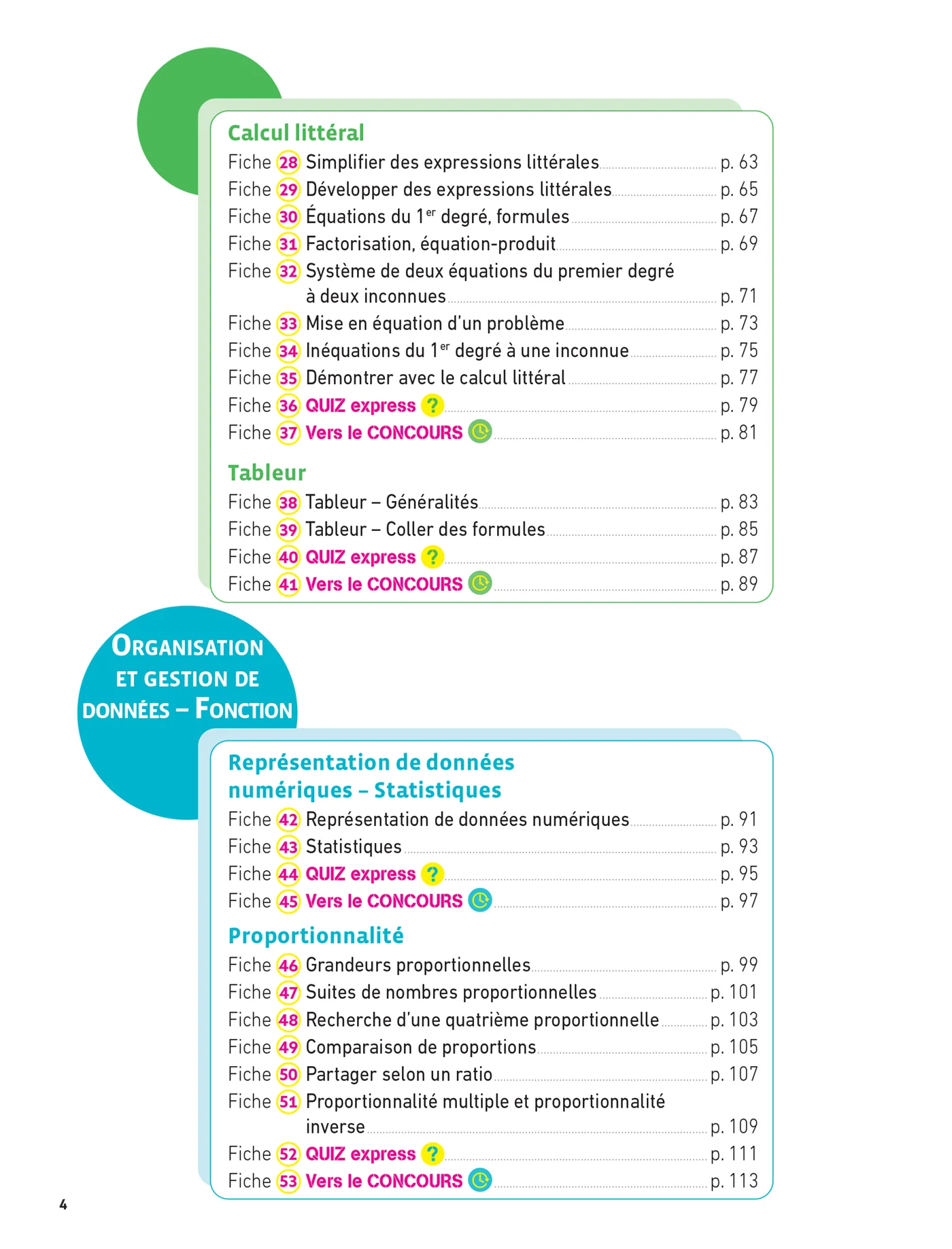 Hatier CRPE - Fiches de Maths - Epreuve écrite d'admissibilité - 2027 - L3 et M2 - Image 25