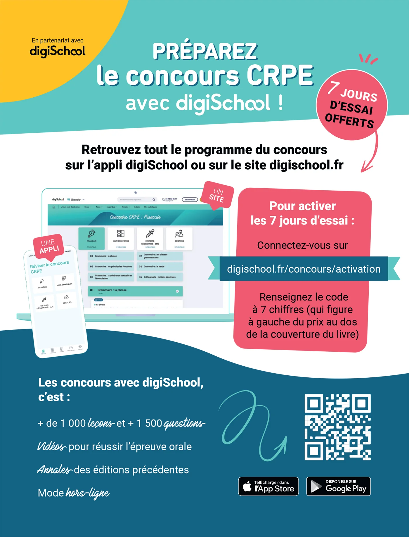 Hatier CRPE - Fiches de Maths - Epreuve écrite d'admissibilité - 2027 - L3 et M2 - Image 3