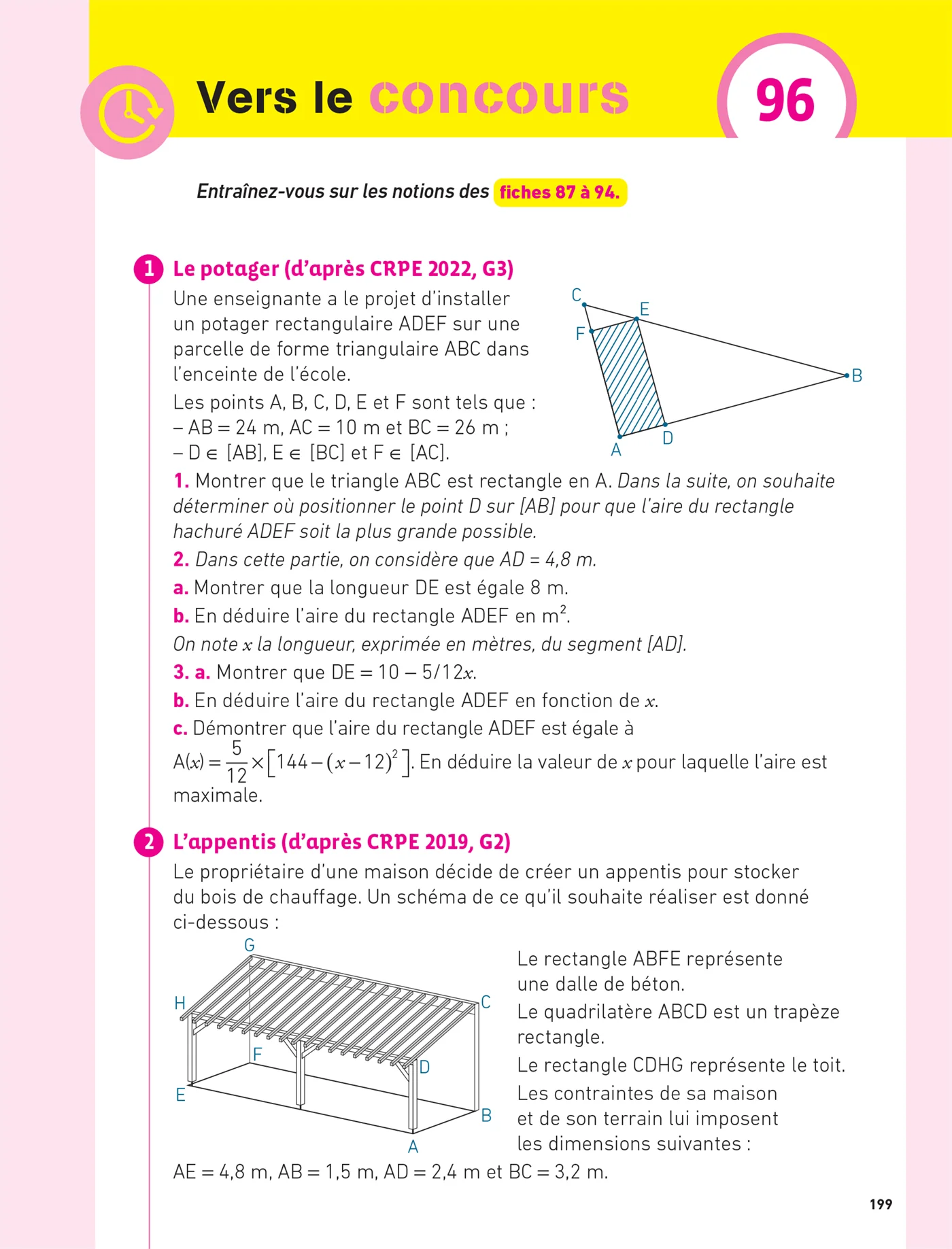 Hatier CRPE - Fiches de Maths - Epreuve écrite d'admissibilité - 2027 - L3 et M2 - Image 35