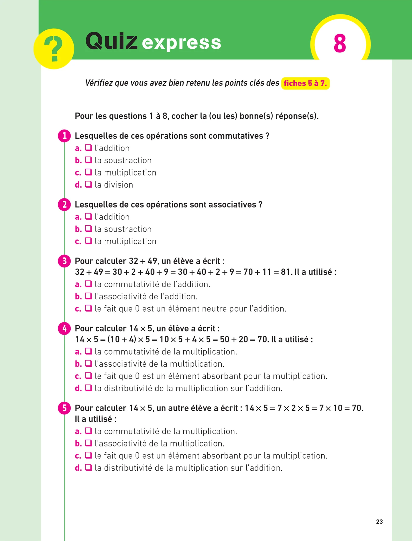 Hatier CRPE - Fiches de Maths - Epreuve écrite d'admissibilité - 2027 - L3 et M2 - Image 49