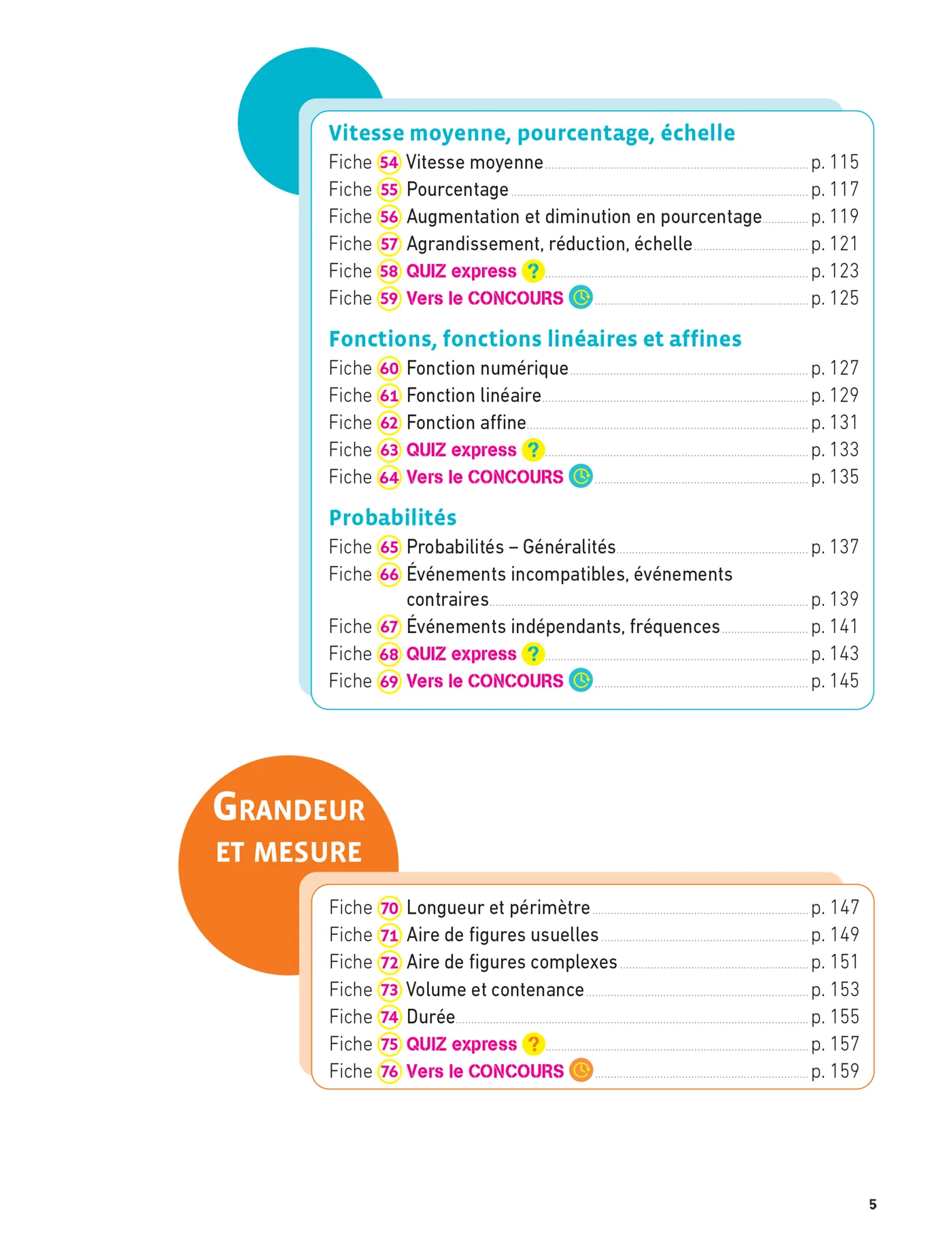 Hatier CRPE - Fiches de Maths - Epreuve écrite d'admissibilité - 2027 - L3 et M2 - Image 8