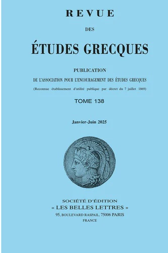 Revue des études grecques - Image 3