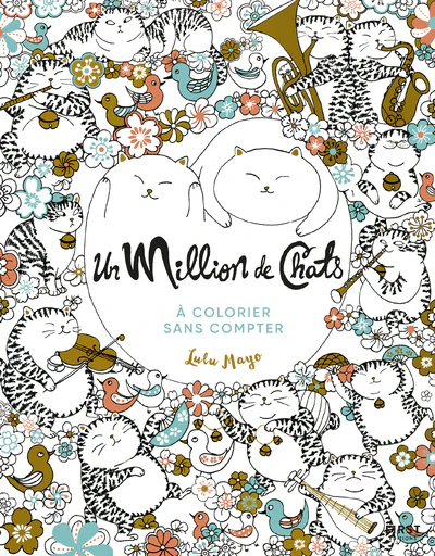 Un Million de Chats à colorier sans compter - Image 7