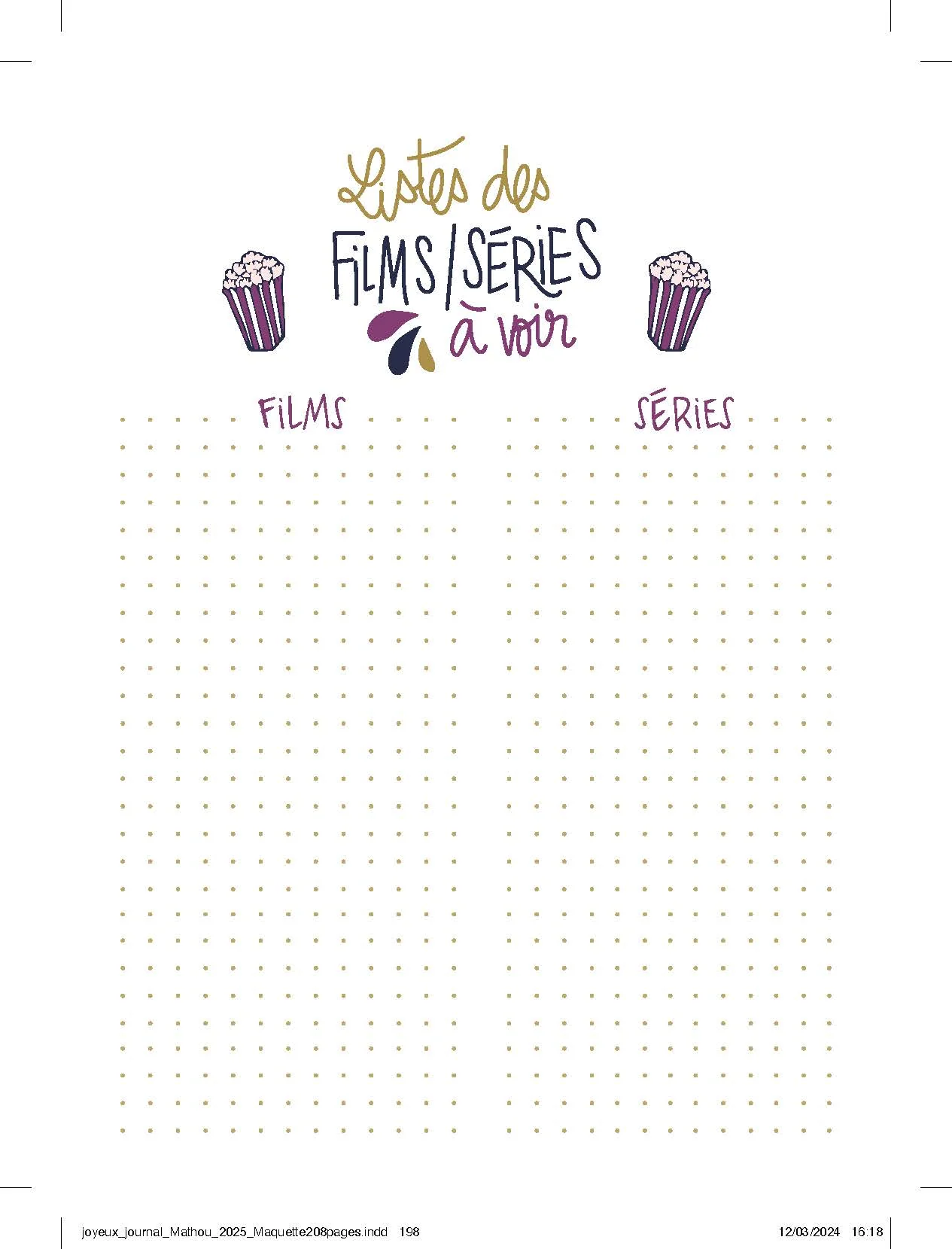 Joyeux journal 2025 - Agenda - Image 63