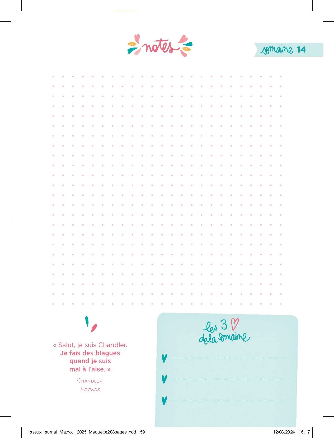 Joyeux journal 2025 - Agenda - Image 71