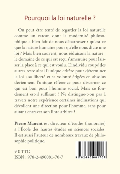 Pourquoi la loi naturelle ? - Image 4