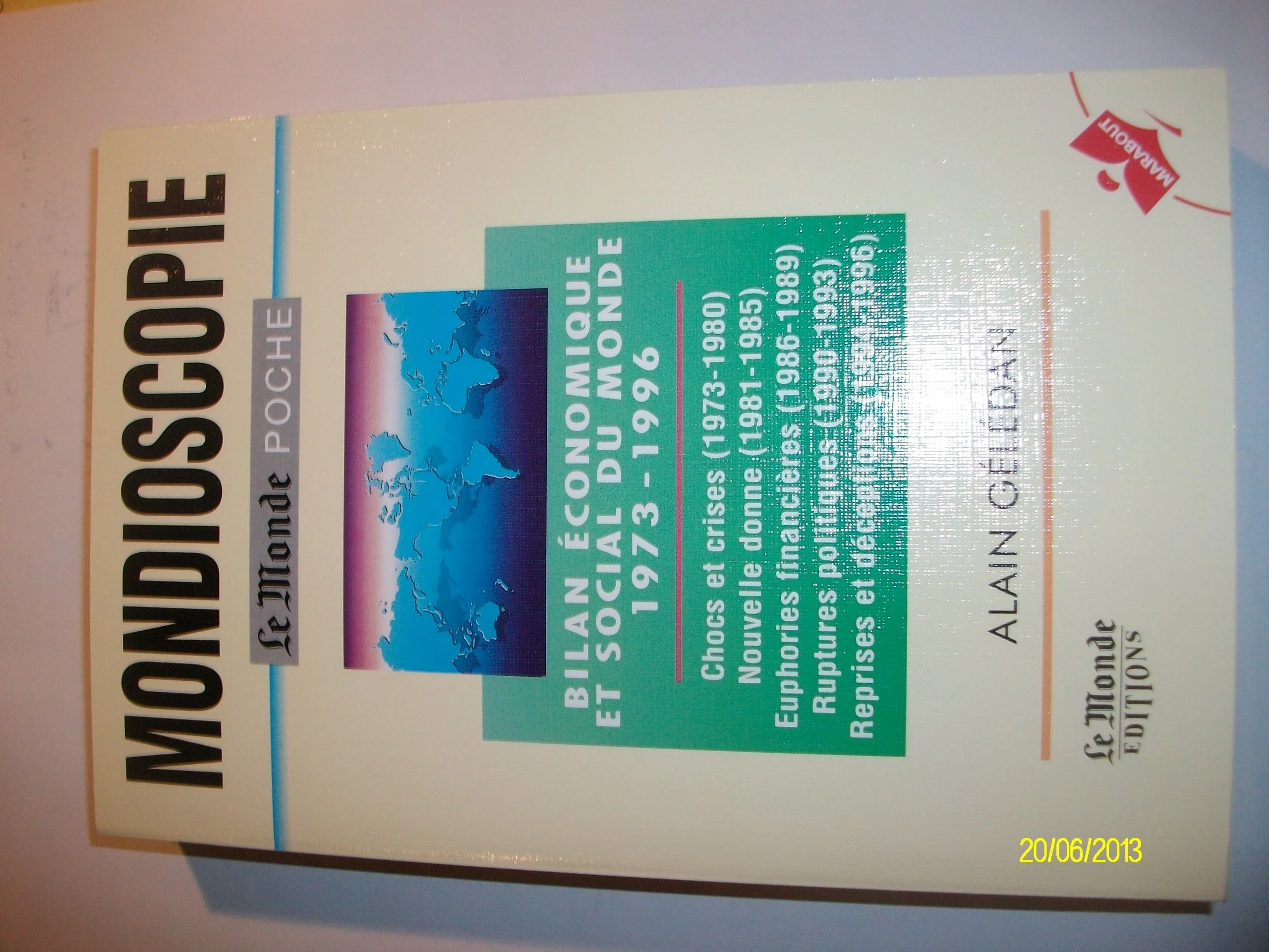 Mondioscopie. Bilan Economique Et Social Du Monde 1973-1996 - Image 2