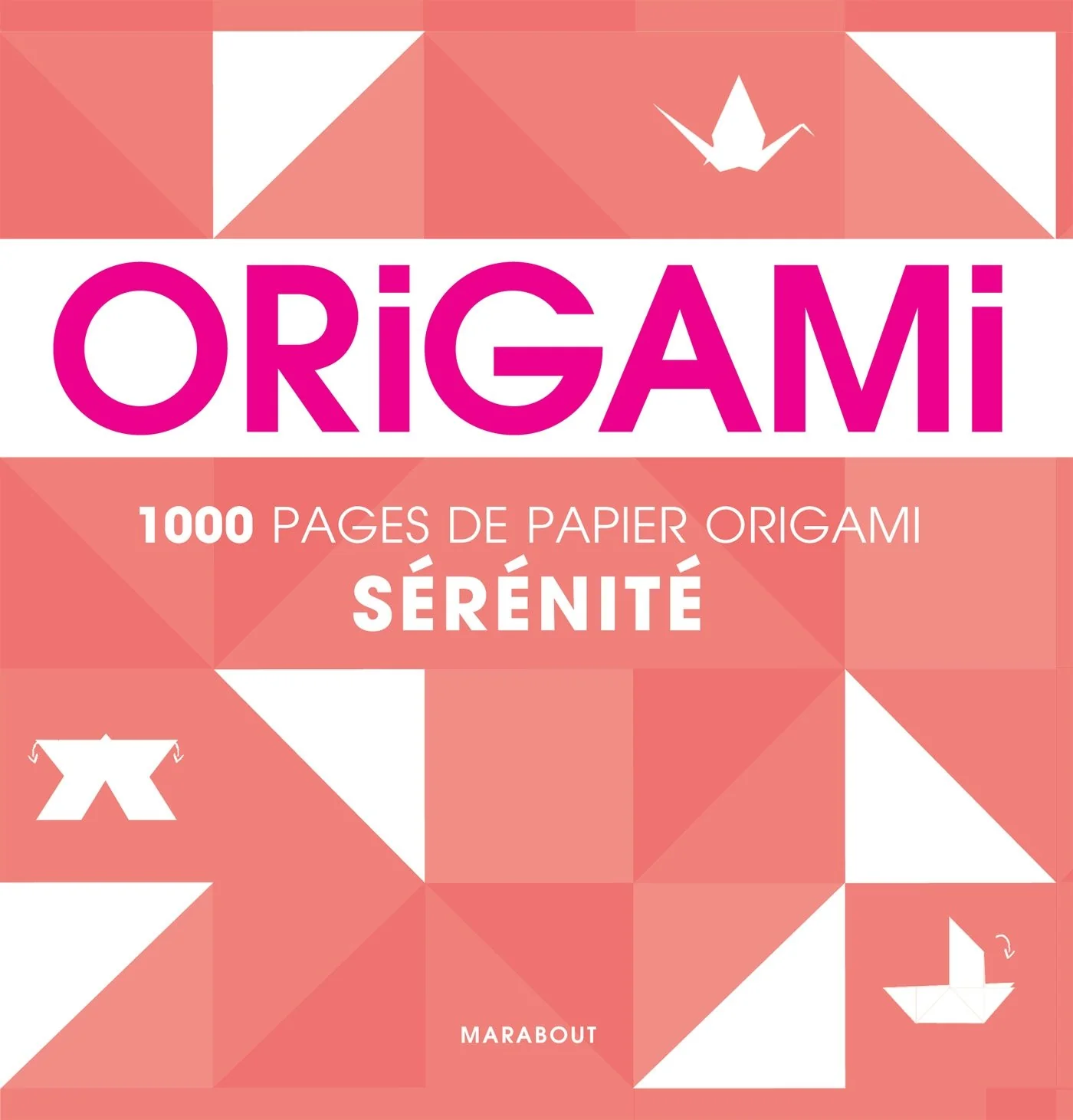 1000 pages de papier origami SÉRÉNITÉ