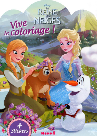 Disney La Reine des Neiges Vive le coloriage ! (petit renne) - Image 3